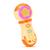 Brinquedo Microfone para Bebês Várias Cores C/ Som E Luz 346 - Bee Toys Amarelo