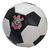 Brinquedo Mini Bola De Futebol Macia Bebê Corinthians N2 Preto, Branco