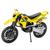 Brinquedo Moto De Trilha Cross Motocross Infantil - Bs Toys Amarelo