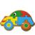 Brinquedo Pedagógico Madeira Quebra Cabeça Infantil Animais E Veículos Premium Carro