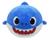 Brinquedo Pelucia Baby Shark Me Abra Baby Shark Sunny 2351 Azul