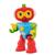 Brinquedo Robo-Play Com Som Infantil Robozinho Educativo Colorido Maral Caixa