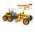 Brinquedo Trator Niveladora Gigante Construction Machines Amarelo
