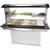 Buffet Self Service Conjugado BRQ-10F - Aço Inox Iluminação Led 10 Cubas Quentes 5 Cubas Frias - Polar Preto