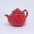 Bule De Chá (liso) 700ml Cerâmica Vermelho
