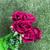 Buquê De Flores Artificiais Rosas Realistas Para Decoração Marsala