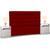 Cabeceira Cama Box Casal 140cm Greta Suede Vermelho e 2 Mesas de Cabeceira AD1 Branco - Mpozenato Suede Vermelho