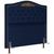 Cabeceira Cama Box Casal Queen 160cm Imperial Veludo J02 Azul - Mpozenato Azul