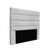 Cabeceira Cama Box King 195 cm Arles Linho S04 - D'Rossi Grigio