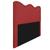 Cabeceira Casal Bari P02 140 cm para cama Box Sintético - ADJ Decor Vermelho