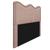 Cabeceira Casal Bari P02 140 cm para cama Box Suede - Amarena Móveis Rosê