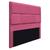 Cabeceira Casal Brick P02 140 cm para cama Box Sintético - Doce Sonho Móveis Pink