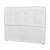 Cabeceira Casal Cama Box 160 cm London material sintético Branco - JS Móveis Branco