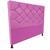 Cabeceira de Cama Box Casal Estofada Kasi Lux MC - Cores Rosa