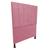 Cabeceira de Cama Box Solteiro Estofada Laura Tt- Cores Rosa