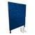 Cabeceira de Cama Box Solteiro + Frame 100cm Estofada Maju C Azul