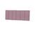 Cabeceira de Cama Estofada / Almofadada Cama Box Queen 1,60 x 55 Painel Dubai Varias Cores Rosa