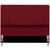 Cabeceira de Casal King Para Cama Box Grande Estofada 195Cm Iza Nanda Decor Suede Marsala