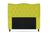 Cabeceira Dunas Queen Size 160cm com Strass Suede  Amarelo