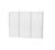 Cabeceira Estofada de Cama Box Casal 160 x 55 cm Dubai Cores - MagL Branco