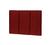 Cabeceira Estofada de Cama Box Casal 160 x 55 cm Dubai Cores - MagL Vermelho