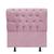 Cabeceira Estofada Paris Botão Capitonê 100cm Solteiro Para Cama Box Quarto Suede Rosa Bebê - Ahazzo Móveis Rose Bebê