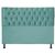 Cabeceira Jade 158Cm P/ Cama Box Queen Suede Diversas Cores Azul Tiffany