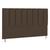 Cabeceira King Hannover P04 195 cm Suede - ADJ Decor Marrom TCA 942