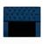 Cabeceira Mirage para Cama Box Casal 140cm com Capitonê Suede - Ecotec Decor Azul marinho