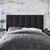 Cabeceira Modulada Cama Estofada Dubai Casal Box 1,40 M Painel Quarto Decoração Preto