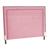 Cabeceira para Cama Box Quarto Casal Super King 195cm Viviane Suede - Estopar Suede Rosa