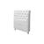 Cabeceira para Cama Box Solteiro 90 cm Paris Corano Branco - JS Móveis Corino Branco