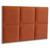 Cabeceira Solteiro 90x60 Cama Box Modulada Retangular Blu VELUDO Terracota