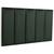 Cabeceira Solteiro Cama Box 100x60 Kit 5 Placas Palito VELUDO Verde Musgo