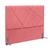 Cabeceira Solteiro Cama Box Estofada 0,9 m Quarto Astra Suede rosa