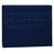 Cabeceira Solteiro Pequim P04 90 cm Suede - ADJ Decor Azul Marinho TCA 948