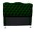 Cabeceira Super King Para Cama Box Casal Agnes - Suede - Sv Decor Verde