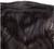 Cabelo ondulado Longa peruca Aplique com Tic Tac Organico castanho escuro