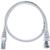 Cabo De Rede 70 CM Patch Cord Cat6 UTP 100% Cobre Branco para Ethernet 0