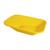 Caçamba Plástica Para Carrinho De Mão 60l Sem Furos Cores Amarelo