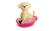 Cachorro da Barbie Pet Shop Taff com Acessórios banho Brinquedo 1257 Mattel Bege