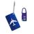 Cadeado De Zinco Com Identificação E Senha Para Mala: Proteja Sua Bagagem Com Segurança E Praticidade Em Viagens! Azul