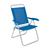 Cadeira Alta Boreal Reclinável 4 Posições Alumínio Suporta 110 Kg - Mor Azul Claro
