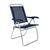 Cadeira Alta Boreal Reclinável 4 Posições Alumínio Suporta 110 Kg - Mor Azul Marinho