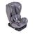 Cadeira Bebê Auto Turbo Isofix Reclinável 0 a 36kg Baby Style Cinza Estrelinhas