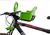 Cadeira Bicicleta Frontal Dianteira Cadeirinha Luxo Bike Verde