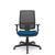 Cadeira Brizza Presidente Braços 3D BackPlax Nr-17 Plaxmetal Ergonômica Sem Apoio Poliéster Azul