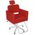 Cadeira Cabeleireiro Encosto Reclinável Ravenna - Pentapé Vermelho