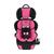 Cadeira Cadeirinha Booster Infantil Bebê Carro 09 á 36 Kg Versati Tutti Baby Rosa