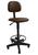 Cadeira Mocho Caixa Corano Alta Secretária - Balcão - Portaria - Varias Cores direto da Fábrica/Renaflex Marron